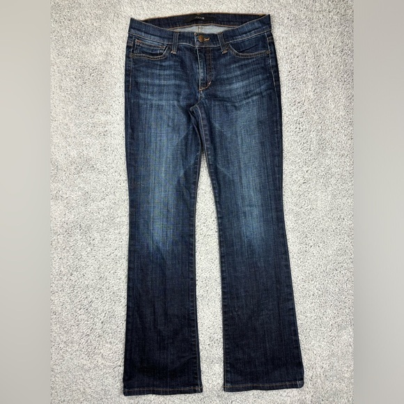 Joe's Jeans Womens 26 Petite Boot Cut Dark Wash Classic Denim Rodeo Party Night - Picture 1 of 6